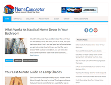 Tablet Screenshot of homeconceptor.com